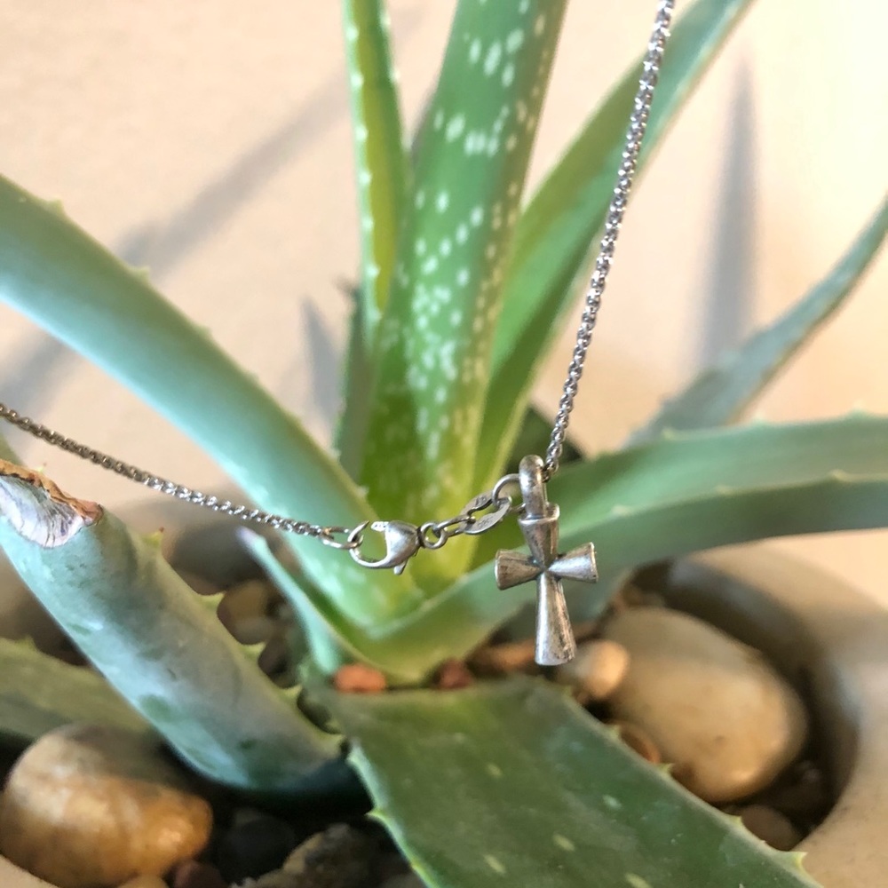 James Avery “Saint Teresa Cross” Necklace